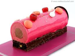 Entremets De Noel Chocolat Framboise Sur Brownie Recette Chocolat Framboise Recette Gateau Noel Gateau De Voyage