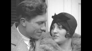 Aviatrix Ruth Elder looking through porthole of ship anchored at... Stock  Footage Video