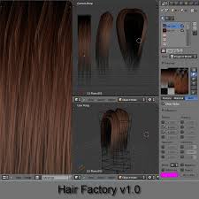 Hair Factory V1 0 Blender Hair Zbrush Hair Hair