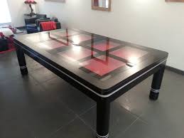 Its exclusive design brings out a 'wow' statement unique in a dining table pool table combo. Dining Table Tops For Billiards Billards Breton