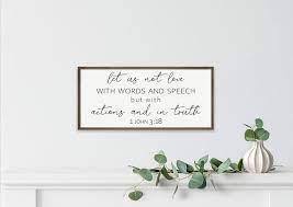 Living Room Wall Decor Scripture Wall Art Bible Verse Sign Etsy Scripture Wall Art Bible Verse Signs Wall Decor Living Room