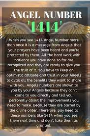 1414 Angel Number And It S Meaning Angel Number Meanings Angel Numbers Number Meanings