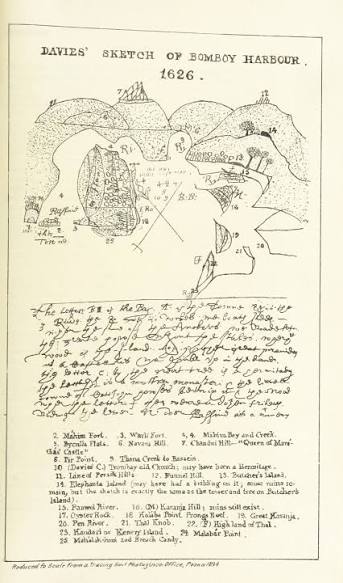 Bombay Photo Images[ Mumbai]: SOME MAPS OF BOMBAY -BEFORE BOMBAY CITY WAS MADE 1588 AND AFTER