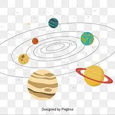 Solar System Cartoon Planets With Stars Solar System Clipart Solar System Png And Vector With Transparent Background For Free Download Planet Vector Solar System Clipart Solar System