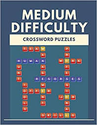 Easy to make, hard to solve: Buy Medium Difficulty Crossword Puzzles Crossword Puzzle Books For Adults Large Print Puzzles With Easy Medium Hard And Very Hard Difficulty Levels Fun Easy Crosswords Award Book Online At Low Prices
