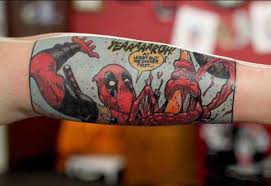 Leaked footage that was shown at this year's san diego comic con. Geniale Deadpool Tattoos Tattoo Spirit