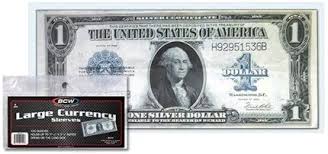 Sponsored by get 10 free images. Amazon Com 50 Us Currency Paper Money Bill Protector Sleeves For Large Older Bills By Bcw Office Products