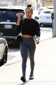 Zen yoga west hollywood is a boutique yoga fitness studio located in the heart of west hollywood. Karrueche Tran Leaving After A Yoga Class In West Hollywood Los Angeles