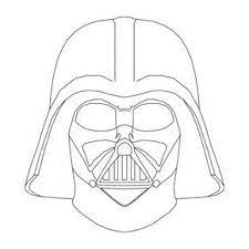 Resultado De Imagen Para Darth Vader Mask Draw Darth Vader Star Wars Manualidades