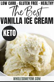 Best Sugar Free Low Carb Ice Cream Recipe See How To Make Keto Ice Cream With Just 4 Ingred In 2020 Low Carb Ice Cream Low Carb Ice Cream Recipe Sugar