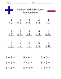 This worksheet is a supplementary third grade resource to help teachers, parents and children at home and in addition 3 to 1 digit numbers worksheet for 3rd grade children.… Simple Addition And Subtraction Worksheet Education Com