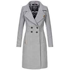 Navahoo Damen Mantel Trenchcoat Wintermantel Ubergangs Jacke Parka Lang B661 B661 Wool Anthrazit Gr Xl Amazon De Amazon De With Images