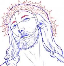 Black and white deer drawing. Drawing How To Draw Jesus Novocom Top