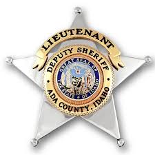 Us State Of Idaho Ada County Sheriff Office Lieutenant Badge Sheriff Badge Police Badge Badge