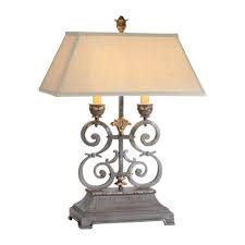 Iron Scroll Desk Lamp Ethan Allen Us Lamp Chic Desk Desk Lamps
