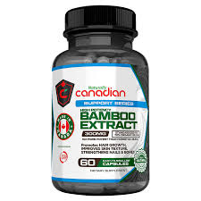This mineral helps to strengthen your blood vessels and improve circulation, which can stimulate the blood flow to your scalp and encourage growth. Bamboo Extract Naturally Canadian Hair Skin Nails Formula Supplement Superstore
