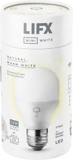 Lifx Mini White A19 Wi Fi Smart Led Bulb With Alexa Siri Microsoft Cortana And Google Assistant White In 2019 Microsoft Cortana Microsoft Siri