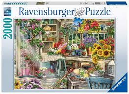 Ravensburger 13996 Gardener S Paradise 2000 Piece Puzzle For Adults Every Piece Is Unique Softclick Technology Means Pieces Fit Together Perfectly Buy Online In Maldives At Maldives Desertcart Com Productid 186209312