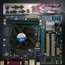 Intel ® h61 yonga seti. Ga H61m S2p Gigabyte Socket 1155 I5 2400 Ddr 3 4gb Ram Shopee Malaysia