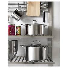 Smartly cabinet ideas kitchen storage ikea kitchenstorage racks. Kungsfors Shelf Stainless Steel Ikea