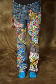 Items Similar To Hippie Pants On Etsy Diy Pants Hippie Pants Upcycle Clothes