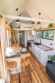 Sojourner By Hauslein Tiny House Co With Slide Out Living Area Small Tiny House Tiny House Kitchen Tiny House Interior