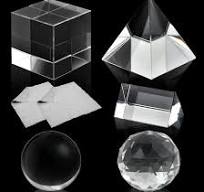 Supkiir Paquete de 5 prismas de fotografía de cristal óptico K9 con bola de  cristal, prisma triangular, bola de prisma de lente y pirámide óptica, ...
