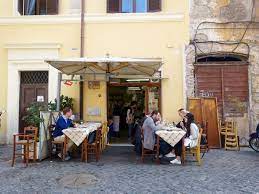 It is not the best restaurant in trastevere but instead a local place to get a cappuccino, macchiato, or espresso with a delicious cornetto in trastevere, you just found it. Eating Walking In Trastevere Rome