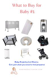 Trash cans & recycling bins. Baby Registry List Basics What To Buy Before Baby 1