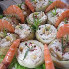 Fonds D Artichauts Creme De Gorgonzola Aux Crevettes Recette Recette Apero Tapas Artichaut Idee Recette