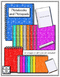 Clip Art Notebooks And Notepads Clip Art Note Pad Teacher Clipart