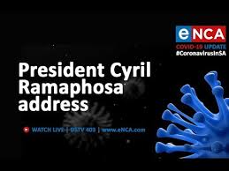 The meeting comes after ramaphosa met with the national coronavirus command council on monday. President Cyril Ramaphosa Addresses The Nation Youtube