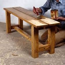 Comment Fabriquer Un Banc En Bois Massif Banc Bois Fabriquer Un Banc Bancs De Jardin En Bois
