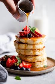 Classic Fluffy Pancakes Recipe Food Pancake Recipe Buttermilk Fluffy Pancakes
