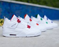 So what tinker did was dip the mesh in a soft. The Air Jordan Iv Metallic Pack Air Jordan Com