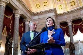 Senate majority leader chuck schumer has just announced that he will convene a meeting tomorrow with the budget committee to begin crafting a budget resolution for an infrastructure bill. Pelosi Says Mask Wearing Is A Must In The House Of Representatives Cgtn
