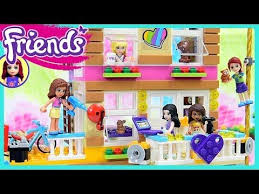 Lego Friends Friendship House Converted Fire Station Part 1 Build Review Silly Play Kids Toys Youtube Lego Friends Sets Lego Friends Friendship House