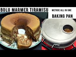 Waktu memanggang bolu pakai bakingpan. Bolu Marmer Tiramisu Baking Pan Enak Lembut Dan Wangi Metode All In One Youtube