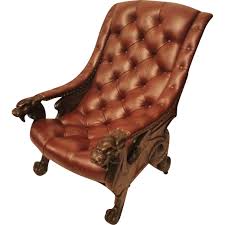 magnificent griffin carved oak karpen sleepy hollow chair carving oak oak furniture