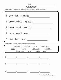 Volcano Worksheets High School Inspirational Analogies Worksheet 1 Have Fun Learning Analogy Worksheets In 2020 Analogy Cell Analogy Chemistry Worksheets