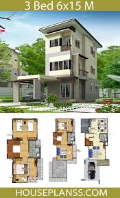 Maybe you would like to learn more about one of these? House Design Idea 6x15 With 3 Bedrooms House Plans 3d House Plans Colonial House Plans House Plans 3d