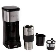Cafetiere Mug Isotherme Noire My Coffee Domo Do437k Machine A Cafe Cafetiere Cafe
