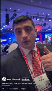George Simion, acuzat de internauți de impostură. Ar fi intrat la  întâlnirea conservatorilor cu Donald Trump cu legitimația unui politician  italian
