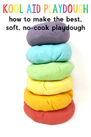 The spruce / kristina vanni since kids will put just about anything in their mouths, it's a comf. Kool Aid Playdough An Easy No Cook Scented Playdough Recipe
