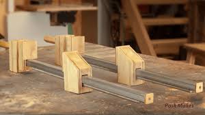 I have tried putting a rag in a vise and holding it like that but i thing a softer material is best for the job. Homemade Wood Bar Clamps Made Easy Brilliant Diy