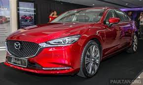 A striking exterior in a range of colours including polymetal grey metallic, 19 black alloys, black outer mirror caps and artfully designed turbo badging exude understated sophistication. 2018 Mazda 6 Facelift Officially Introduced In Malaysia Three Petrol One Diesel Priced From Rm156k Rm197k Paultan Org