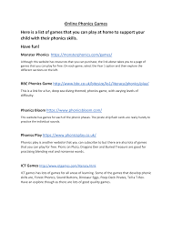 Phonics.com is a free online reading program that teaches phonics for children in kindergarten and up. Http Www Overstjohns Cheshire Sch Uk Serve File 260432