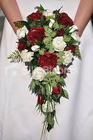 Check spelling or type a new query. Bridal Bouquet Red And White Roses