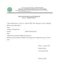 Maybe you would like to learn more about one of these? Doc Surat Keterangan Aktif Sekolah Nurul Asyiq Academia Edu