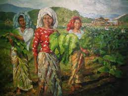 1 work search for books with subject dato' mohd. Memetik Daun Tembakau Di Kelantan Mohammad Hoessein Enas Art Painting Drawing Painting